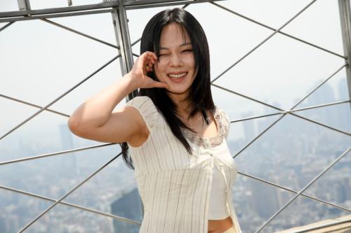 BIBI at Empire State Building for Tour Launch, July 2025 1