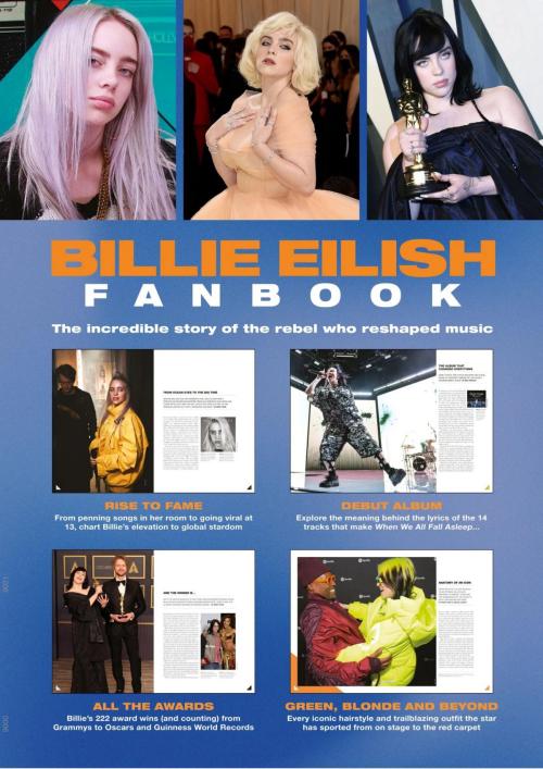 Billie Eilish Fanbook Magazine Feature 2025 1