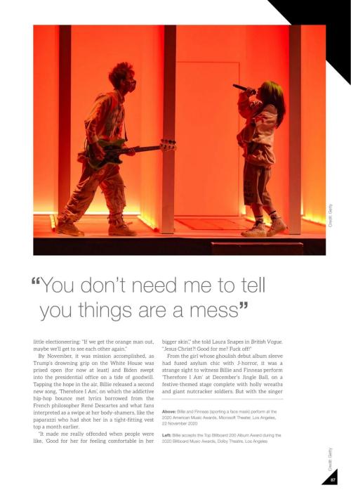 Billie Eilish Fanbook Magazine Feature 2025 26