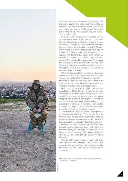 Billie Eilish Fanbook Magazine Feature 2025 27