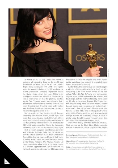 Billie Eilish Fanbook Magazine Feature 2025 30