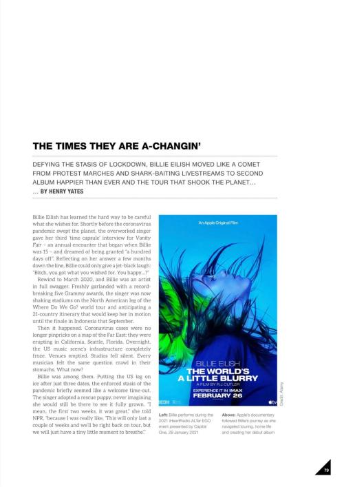 Billie Eilish Fanbook Magazine Feature 2025 33