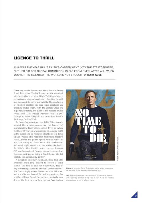 Billie Eilish Fanbook Magazine Feature 2025 43