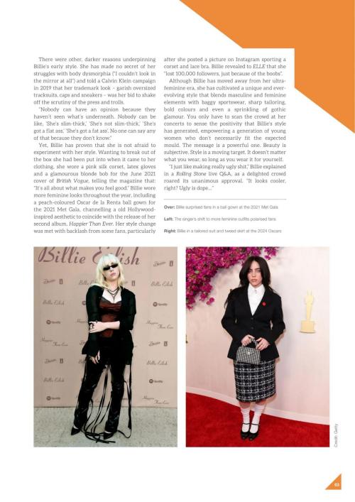 Billie Eilish Fanbook Magazine Feature 2025 46