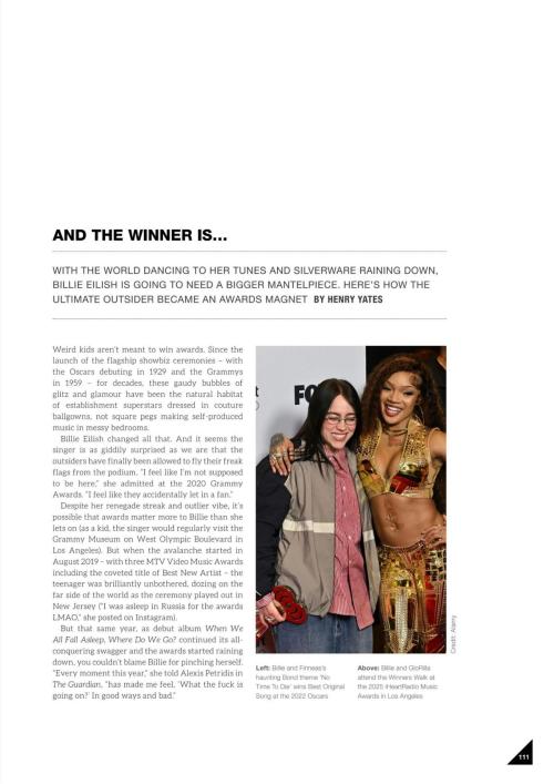 Billie Eilish Fanbook Magazine Feature 2025 5