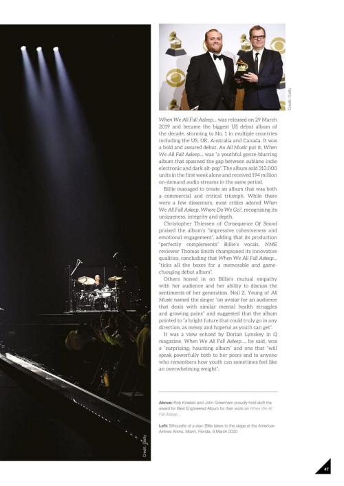 Billie Eilish Fanbook Magazine Feature 2025 59