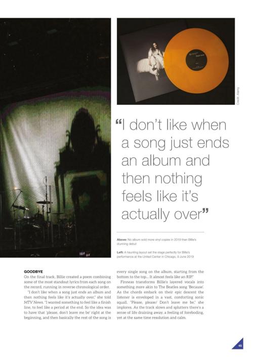 Billie Eilish Fanbook Magazine Feature 2025 61