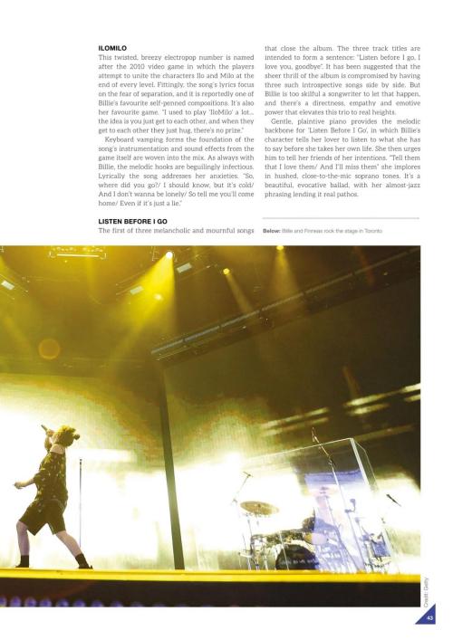 Billie Eilish Fanbook Magazine Feature 2025 63