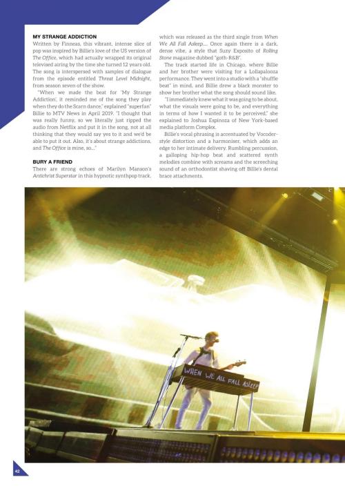 Billie Eilish Fanbook Magazine Feature 2025 65
