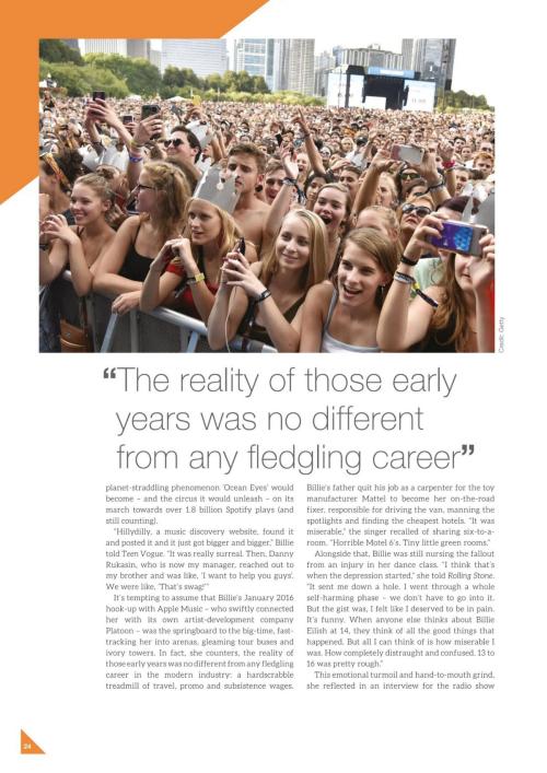 Billie Eilish Fanbook Magazine Feature 2025 76