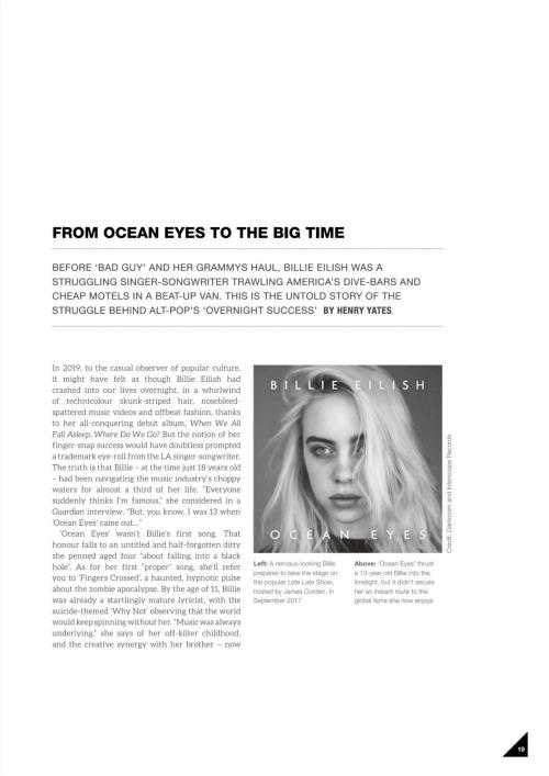 Billie Eilish Fanbook Magazine Feature 2025 78
