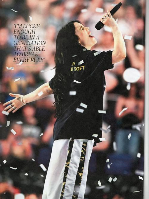 Billie Eilish poses for OK Magazine cover, July 2025 2