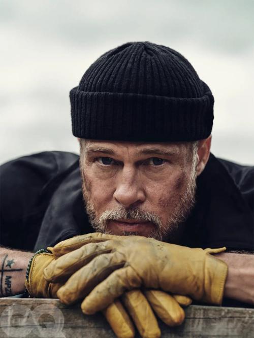 Brad Pitt cover feature for GQ Magazine, 2025