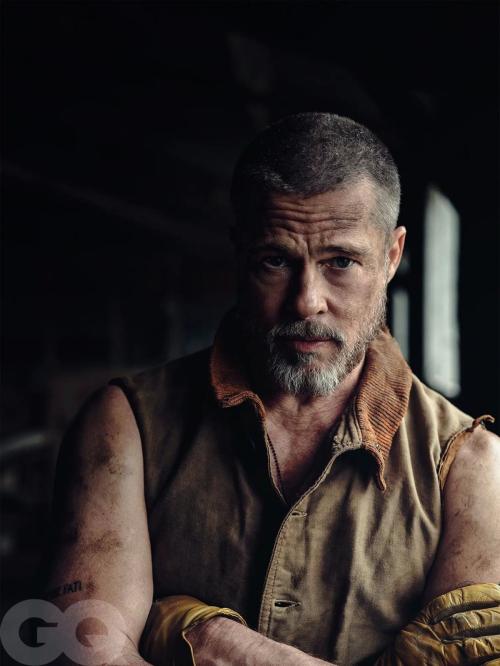 Brad Pitt cover feature for GQ Magazine, 2025 5