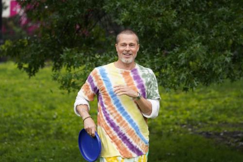 Brad Pitt on Tonight Show Starring Jimmy Fallon, June 2025