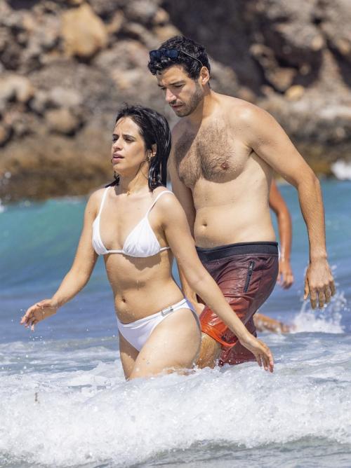 Camila Cabello in Bikini at Ibiza Beach July 2025 7