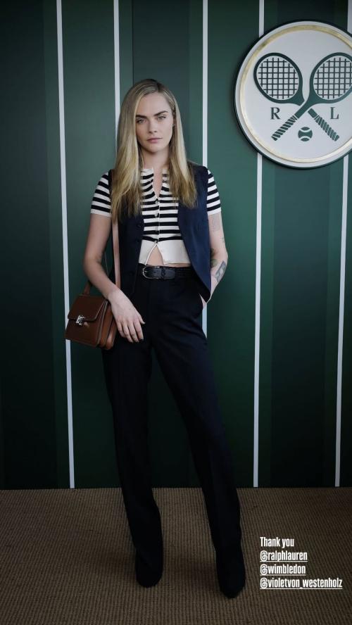 Cara Delevingne Instagram Fashion Shots, July 2025