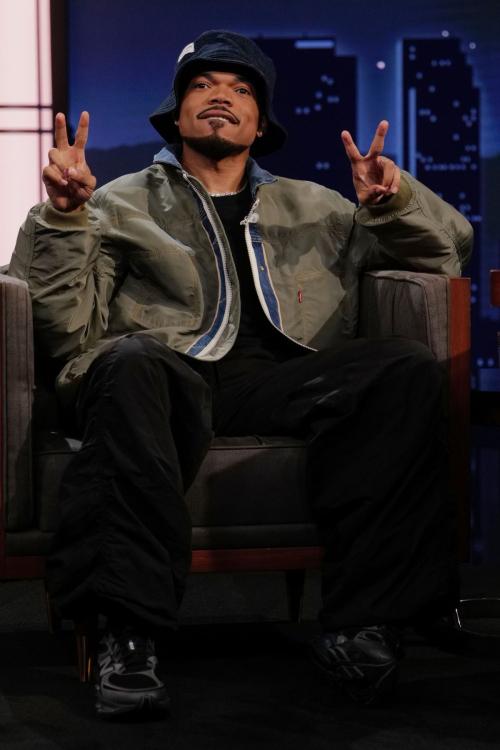 Chance The Rapper on Jimmy Kimmel Live, July 2025