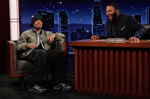 Chance The Rapper on Jimmy Kimmel Live, July 2025 4