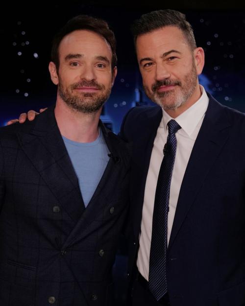 Charlie Cox on Jimmy Kimmel Live Guest Appearance, May 2025