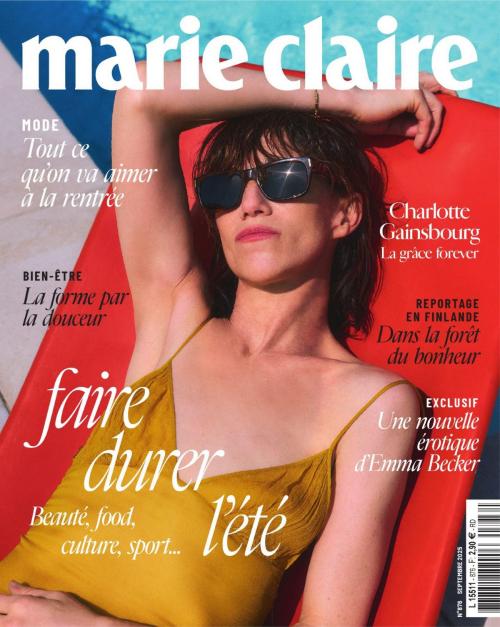 Charlotte Gainsbourg in Marie Claire France, Sept 2025