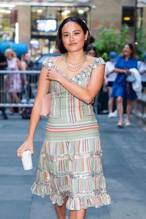 Chase Sui Wonders outside NBC Studios NYC