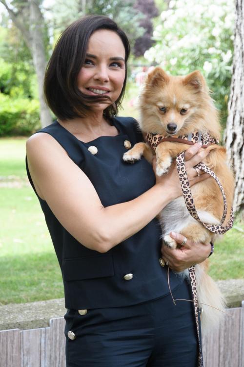 Chenoa at Dog House Program Event in Madrid, July 2025