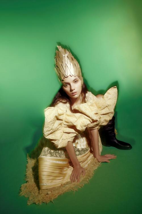 Dafne Kee poses for Glass Magazine editorial, May 2024 3