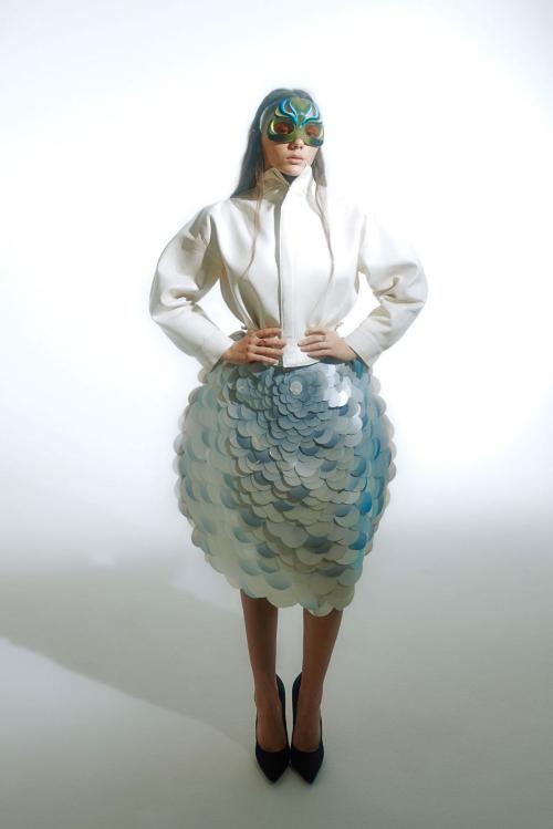 Dafne Kee poses for Glass Magazine editorial, May 2024 4