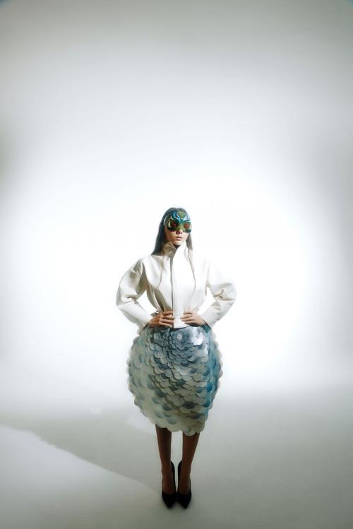 Dafne Kee poses for Glass Magazine editorial, May 2024 7