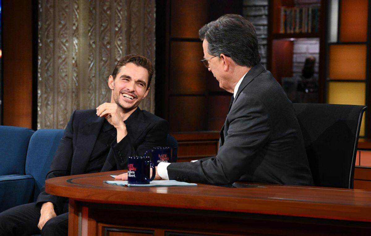 Dave Franco guest stars on Colbert show, July 2025