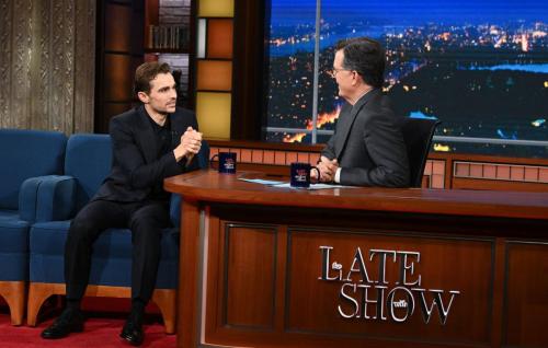 Dave Franco guest stars on Colbert show, July 2025 1