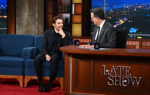 Dave Franco guest stars on Colbert show, July 2025 2