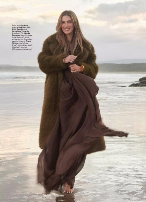 Delta Goodrem glows in Marie Claire Australia, Aug 2025 7