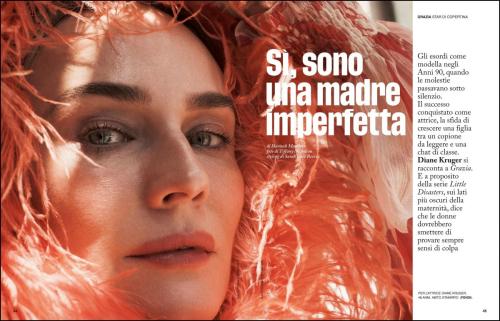 Diane Kruger in Grazia Italy, July 2025 2