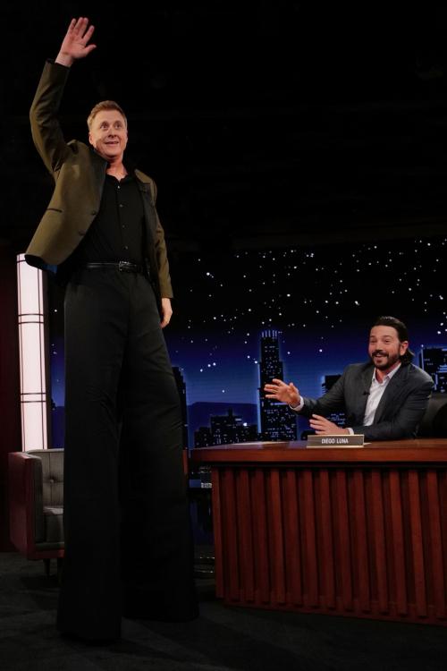 Diego Luna Returns on Jimmy Kimmel Live Interview, June 2025 7