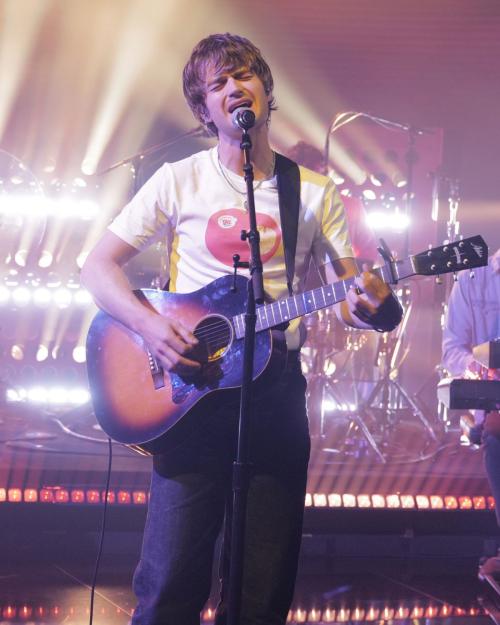 Djo Joe Keery on Jimmy Kimmel Live Interview, April 2025 1