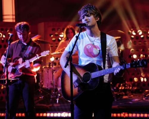 Djo Joe Keery on Jimmy Kimmel Live Interview, April 2025 7