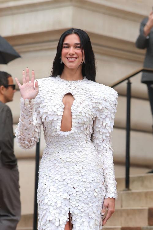 Dua Lipa at Schiaparelli show Paris Fashion Week, July 2025 4