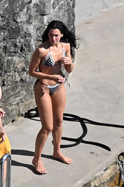 Dua Lipa in Bikini with Callum Turner in Amalfi, June 2025 4