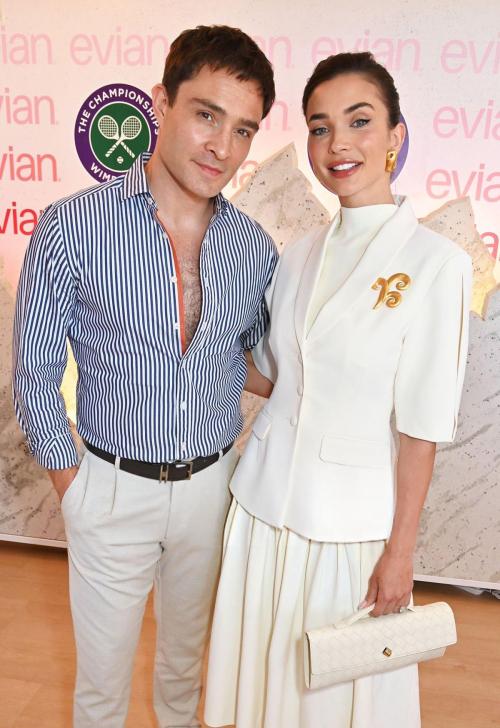 Ed Westwick at Wimbledon Day 11 Match, July 2025 2