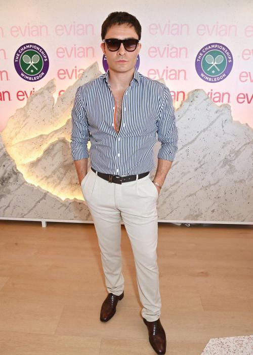 Ed Westwick at Wimbledon Day 11 Match, July 2025 3