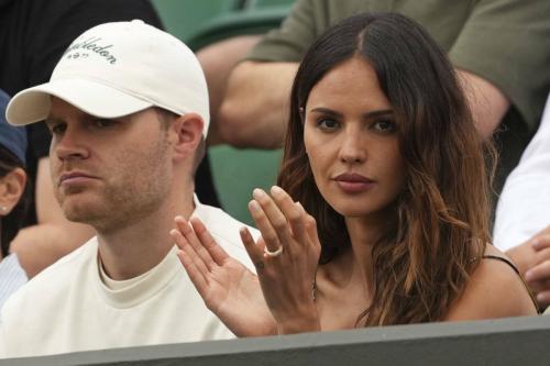 Eiza Gonzalez at Wimbledon tennis London, July 2025 1