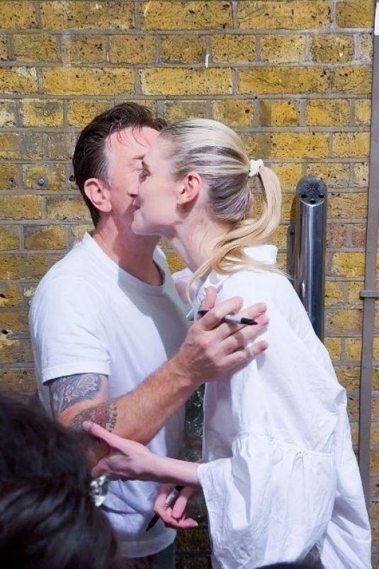 Elizabeth Debicki and Ewan McGregor Kiss Outside Theatre, July 2025