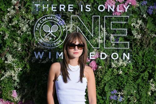 Emilia Jones at Wimbledon Tennis Final, July 2025 1