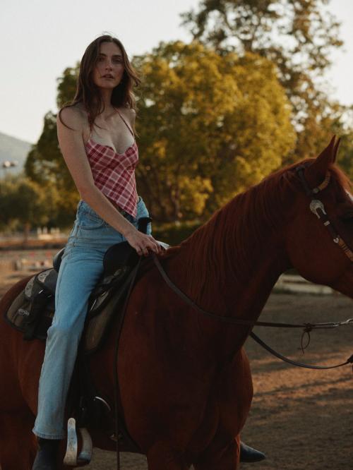 Emily Hall at Glam Summer Photoshoot, July 2025 5