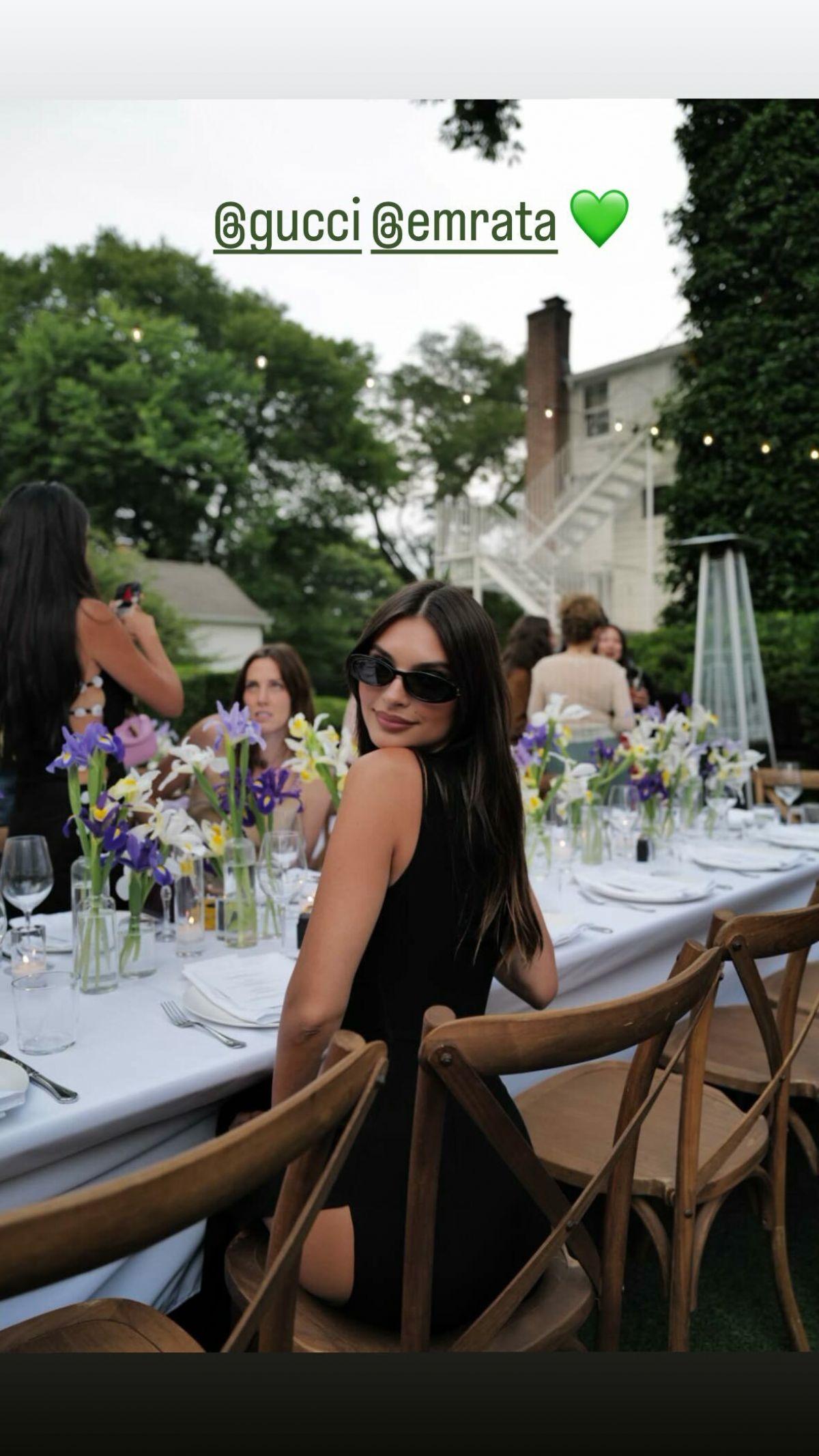 Emily Ratajkowski latest on instagram, July 2025