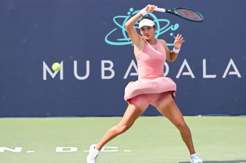 Emma Raducanu at DC Open in Washington July 2025 2