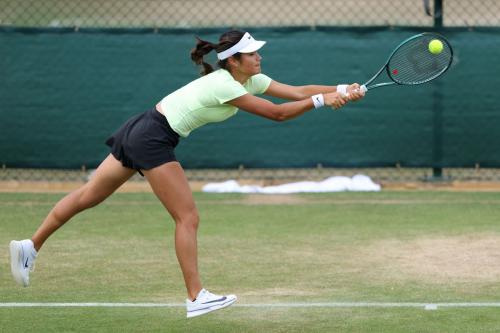 Emma Raducanu Practices Ahead of Wimbledon, July 2025 7