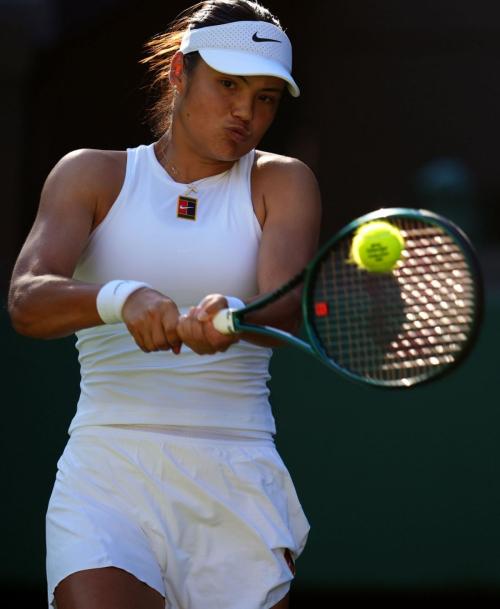 Emma Raducanu Wins First Round at Wimbledon, June 2025 6